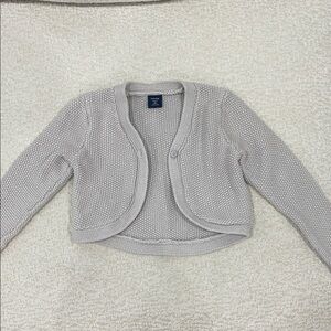 Gray Sweater Cardigan